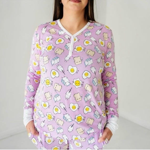 Little Sleepies Other - Little Sleepies Egg Print Pajama Top